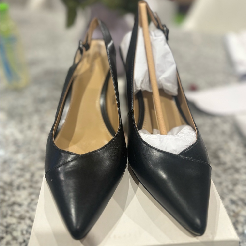 14th & Union Black Heels Sleek and Timeless